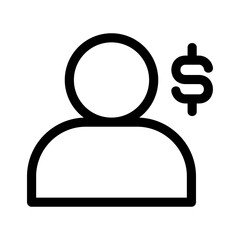customer icon or logo isolated sign symbol vector illustration - high quality black style vector icons