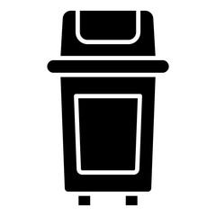 rubbish bin icon