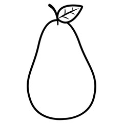 avocado fruit icon