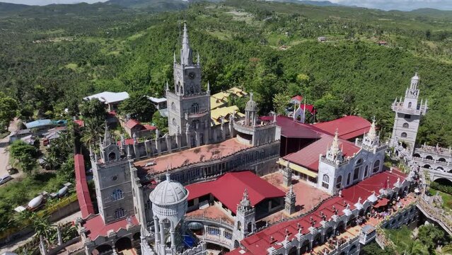 Simala Monastery Shrine On Cebu Island, Philippines, Aerial View