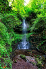 Craigie Linn Waterfall, Paisley, Scotland
