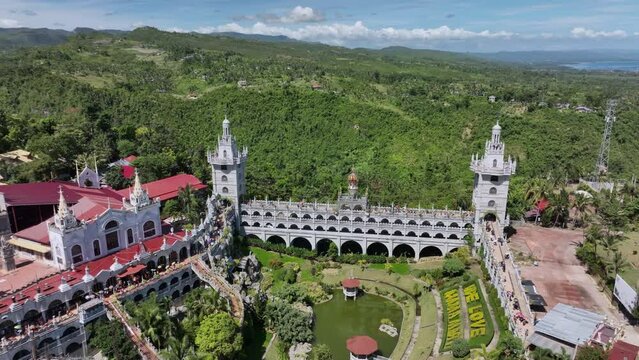 Simala Monastery Shrine On Cebu Island, Philippines, Aerial View