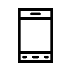 mobile icon or logo isolated sign symbol vector illustration - high quality black style vector icons