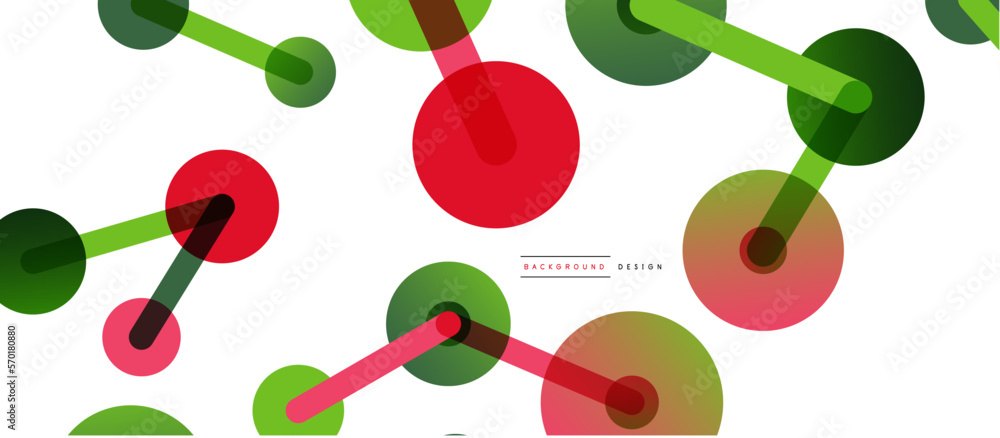 Poster network concept abstract background. dots connection. big data idea. business template for wallpaper