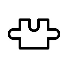 puzzle icon or logo isolated sign symbol vector illustration - high quality black style vector icons