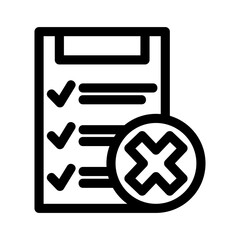 report error icon or logo isolated sign symbol vector illustration - high quality black style vector icons