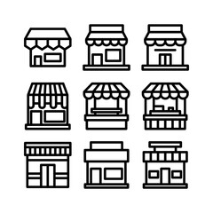 retailer icon or logo isolated sign symbol vector illustration - high quality black style vector icons