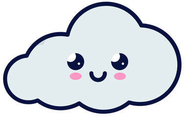 character cloud icon