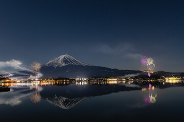富士山（花火）