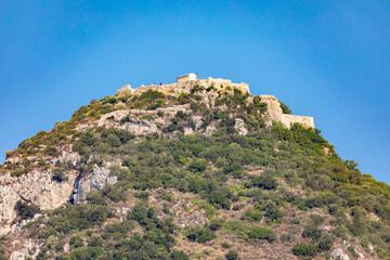 Besucher auf der Ruine von Angelokastro auf Korfu