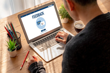 Customer feedback and review analysis by modish computer software for corporate business