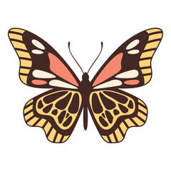 Retro Butterfly Illustration