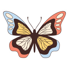 Retro Butterfly Illustration