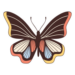 Retro Butterfly Illustration