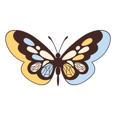 Retro Butterfly Illustration
