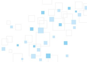 シンプルな四角形の幾何学模様背景