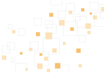 シンプルな四角形の幾何学模様背景