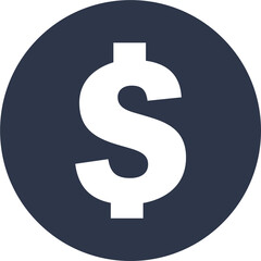 Dollar bill icon in black colors. American currency signs illustration.