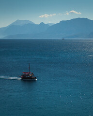 Vew to the sea from Antalya