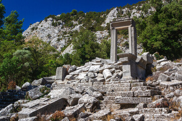 In the ruins of ancient Termessos