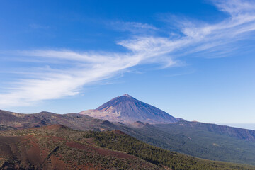 One of the views to Teide mountain