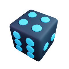 3D Dice Illustration