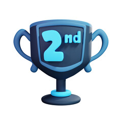 3D Trophy 2nd Illustration