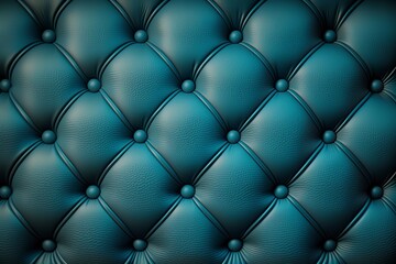 texture, of sofa upholstery in blue, generative ai