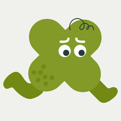 Cartoon character, abstract personage, mascot design, funny avatar, cute icon