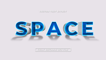 Modern Blue Text Effect