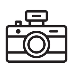 Camera line icon