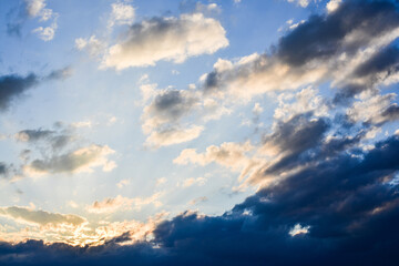 Fototapeta na wymiar Sky and Clouds_01