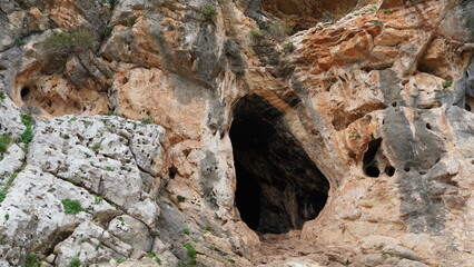 The Etzba Cave, which in Hebrew means Finger Cave, Israel