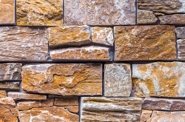 Revêtement mural de pierres