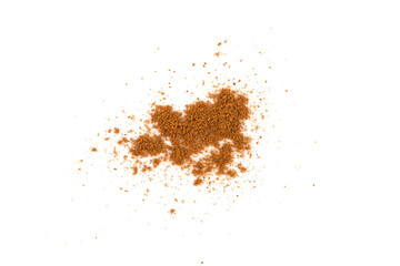 cinnamon powder closeup