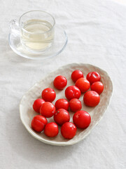 fresh fruit plum