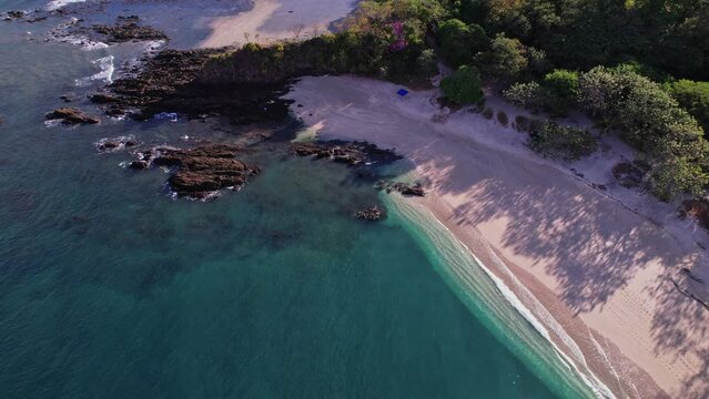 This is Playa Conchal, one of the best beaches in the world and it is in Costa Rica.