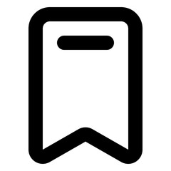 bookmark line icon