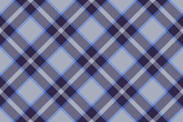 Seamless fabric check. Textile vector tartan. Pattern plaid texture background.