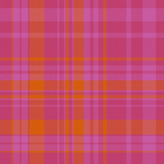 Texture fabric tartan. Textile vector plaid. Seamless pattern background check.