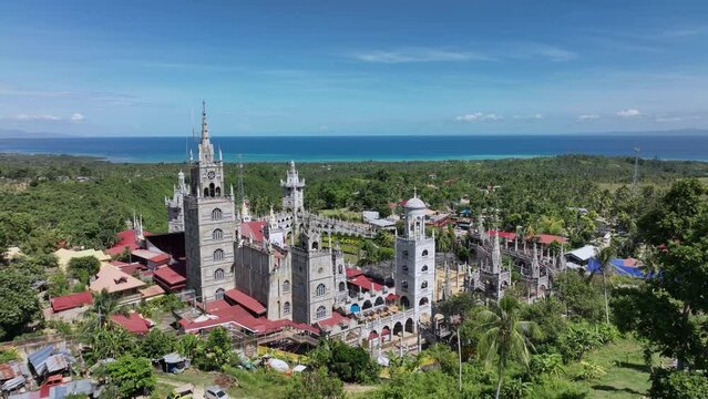 Simala Monastery Shrine On Cebu Island, Philippines, Aerial View