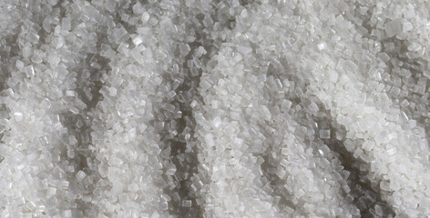 Obraz na płótnie Canvas white granulated sugar
