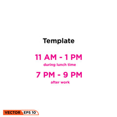 Icon vector graphic of Scedule time