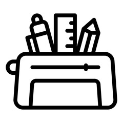 Pencil line icon