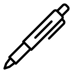 Pencil Case line icon