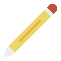 Pencil flat icon