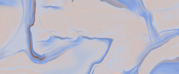 Obraz premium Blue pastel marble texture in natural pattern with high resolution for background