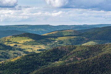 Fototapeta na wymiar Les sommets d'Alsace