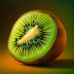 Kiwi fruit. Generative AI.