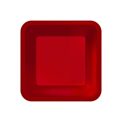 Mockup red realistic plastic food container without the wrapper.png